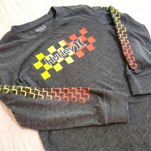 HURLEY Kids Graphic Long Sleeve Shirt